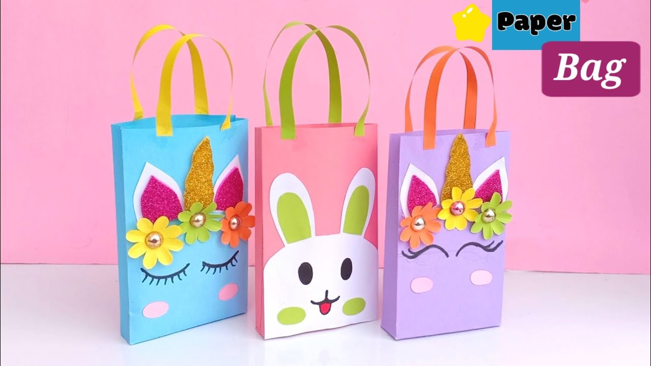 Back to school with creative lunch bags and totes - Think.Make.Share. |  Paper bag decoration, Paper bag crafts, Paper bag design